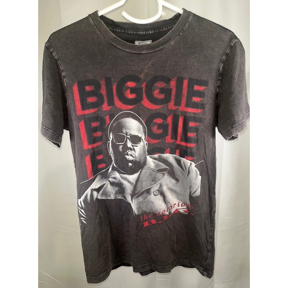 Tailgate Other - Tailgate Biggie Smalls T-Shirt Notorious BIG Sky's The Limit Acid Wash Gray XS